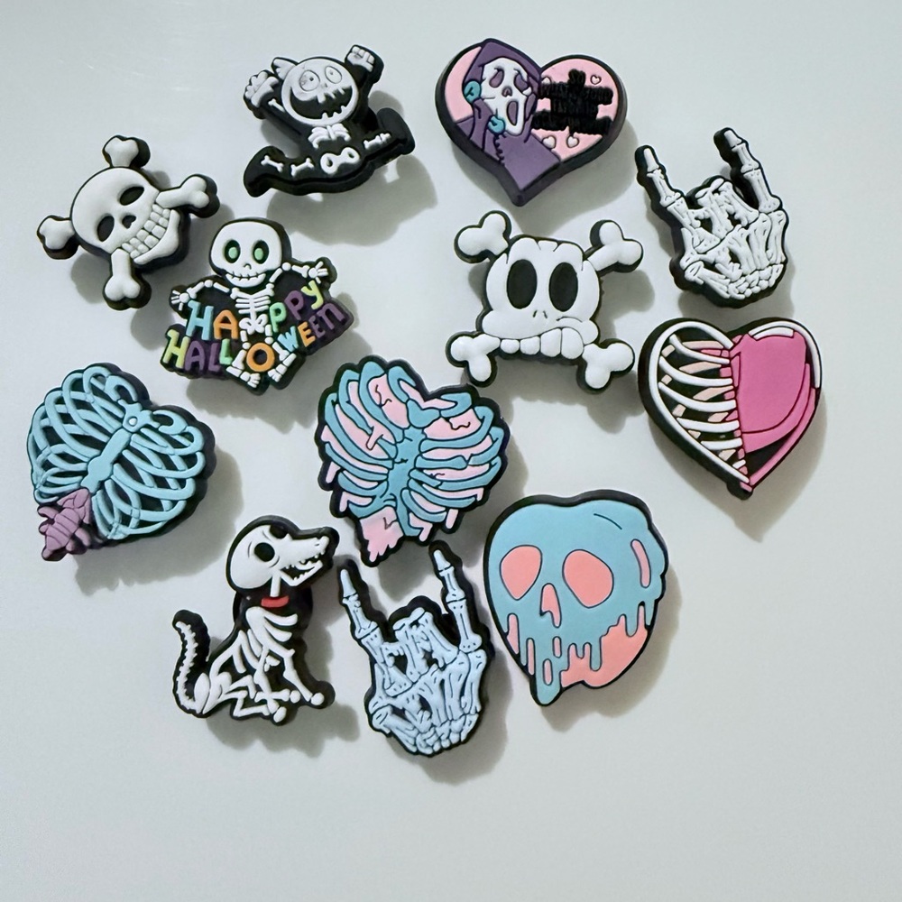 12 Halloween Croc Charms Jibbit Shoe Charm Disney Croc Charms